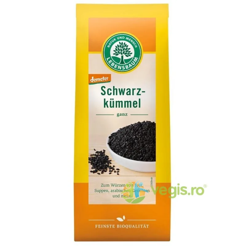 Seminte de Chimen Negru Demeter Ecologic/Bio 50g LEBENSBAUM — preț și oferte
