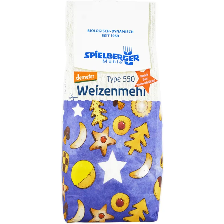 Faina Alba de Grau Demeter Tip 550 Ecologica/Bio 1kg SPIELBERGER — preț și oferte