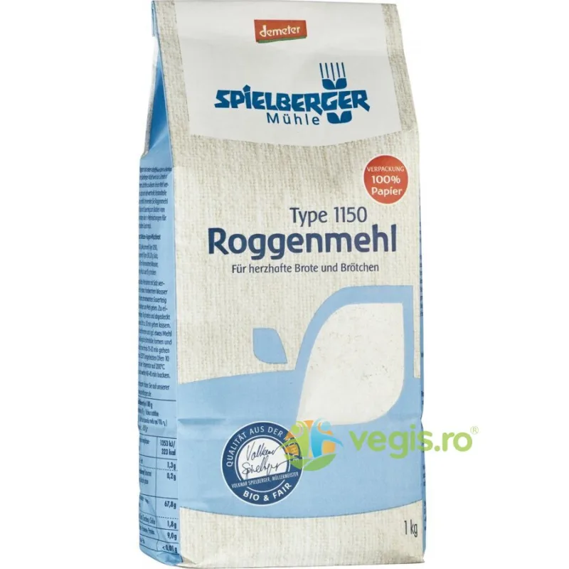 Faina de Secara Demeter Tip 1150 Ecologica/Bio 1kg SPIELBERGER — preț și oferte