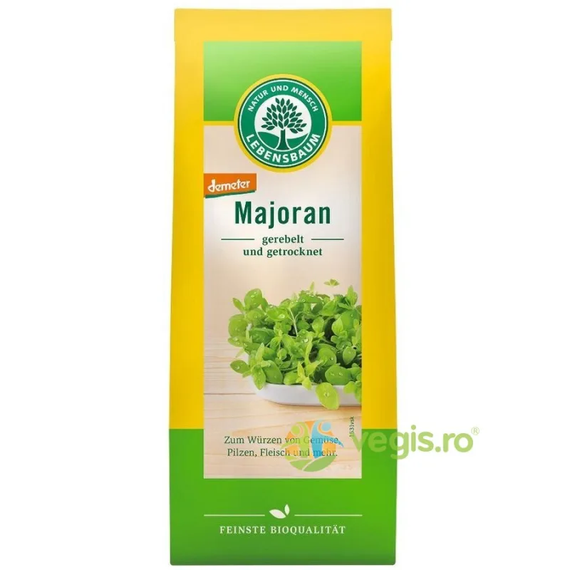 Frunze de Maghiran Maruntite Demeter Ecologice/Bio 12.5g LEBENSBAUM — preț și oferte