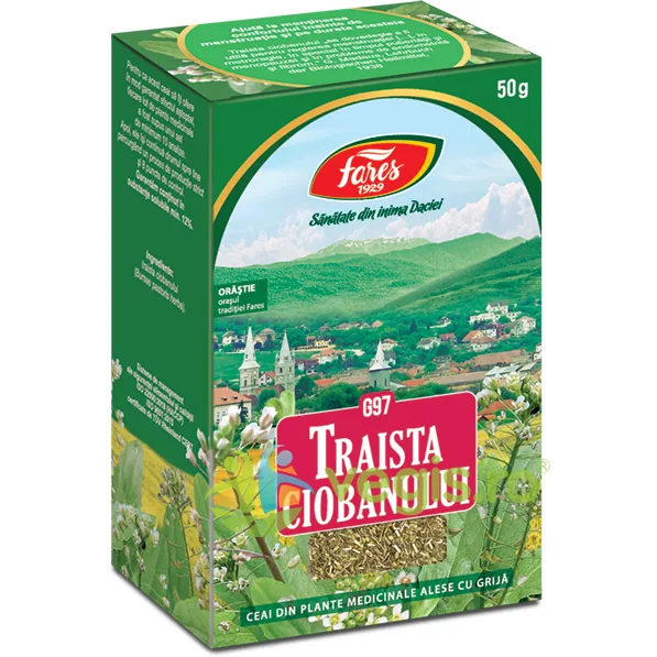 Ceai Traista Ciobanului (G97) 50g FARES — preț și oferte