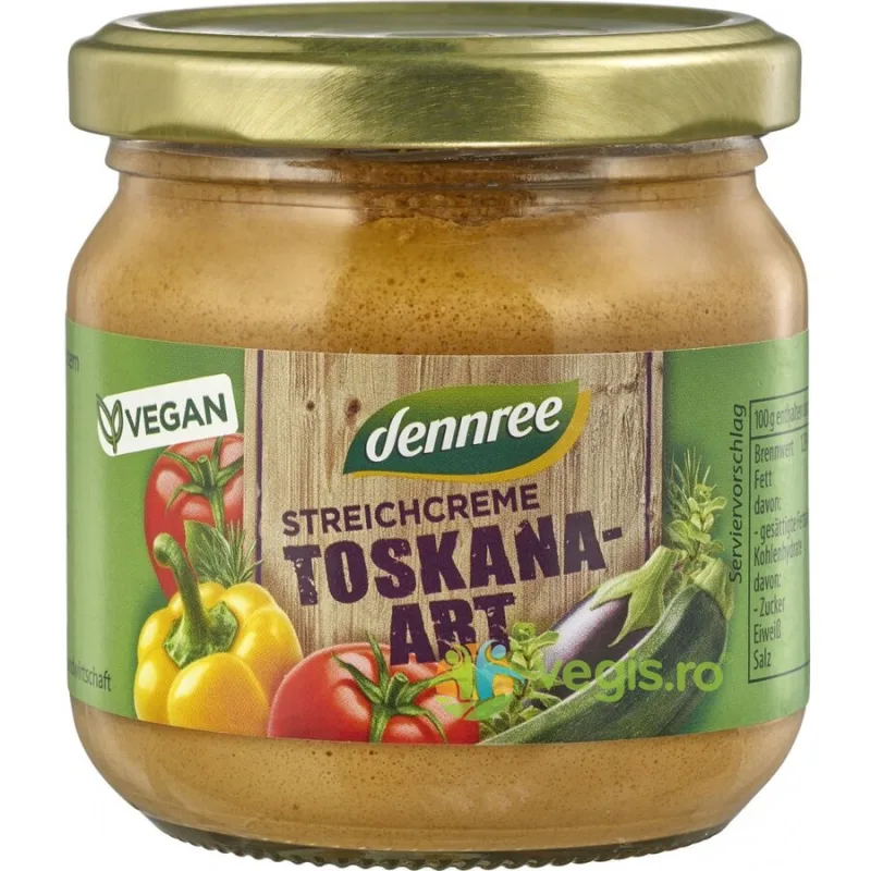 Pate Vegetal Toskana Ecologic/Bio 180g Dennree — preț și oferte