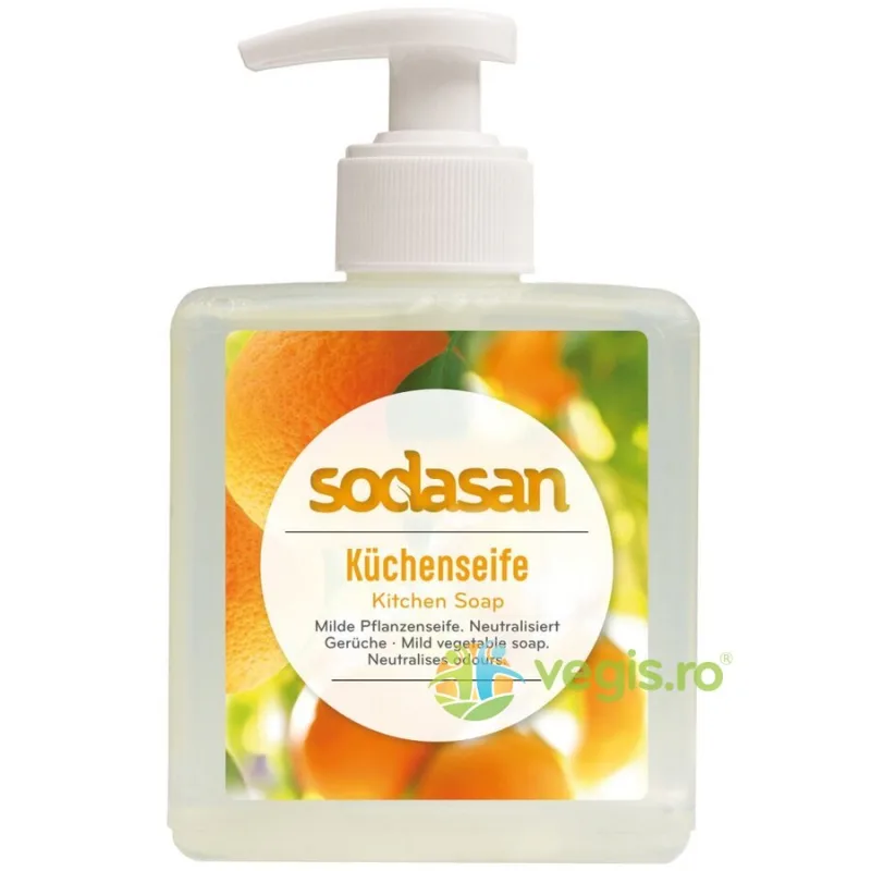 Sapun Lichid pentru Bucatarie 300ml Sodasan — preț și oferte