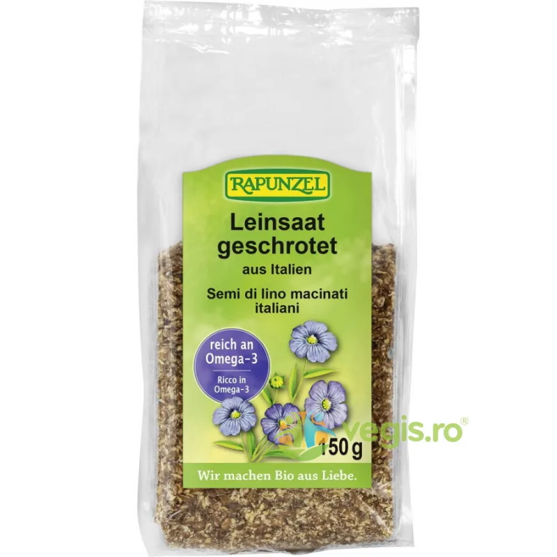 Seminte de In Zdrobite Ecologice/Bio 150g Rapunzel — preț și oferte