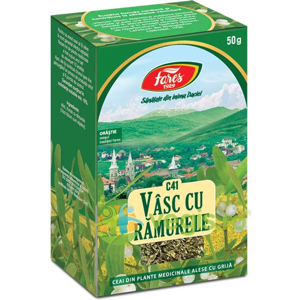 Ceai Vasc cu Ramurele (C41) 50g FARES — preț și oferte