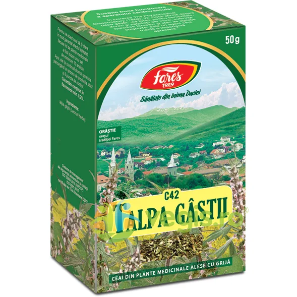 Ceai Talpa Gastii Iarba (C42) 50g FARES — preț și oferte