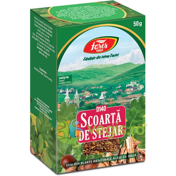 Ceai din Scoarta de Stejar (D140) 50g FARES — preț și oferte