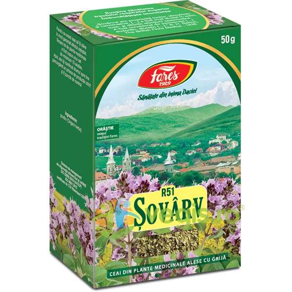 Ceai Sovarv Iarba (R51) 50g FARES — preț și oferte
