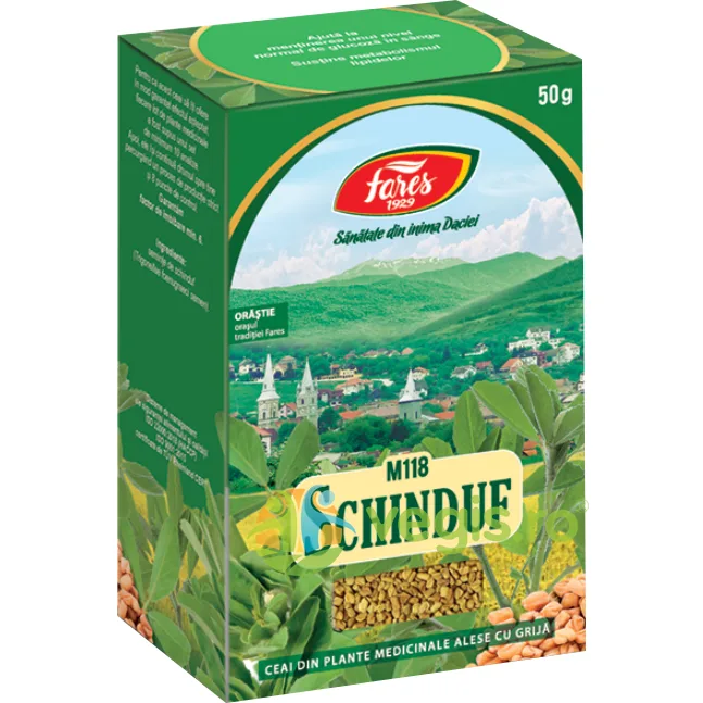 Ceai Schinduf Seminte (M118) 50g FARES — preț și oferte