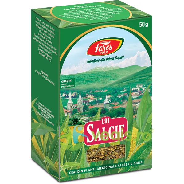 Ceai Salcie Scoarta (L91) 50g FARES — preț și oferte