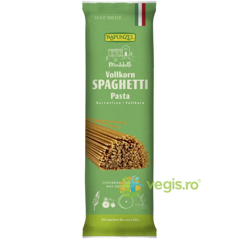 Spaghete Integrale din Gris de Grau Dur Ecologice/Bio 500g Rapunzel — preț și oferte