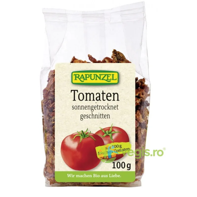 Rosii Uscate Felii Ecologice/Bio 100g Rapunzel — preț și oferte