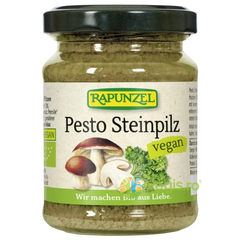 Pesto cu Hribi Ecologic/Bio 130ml Rapunzel — preț și oferte