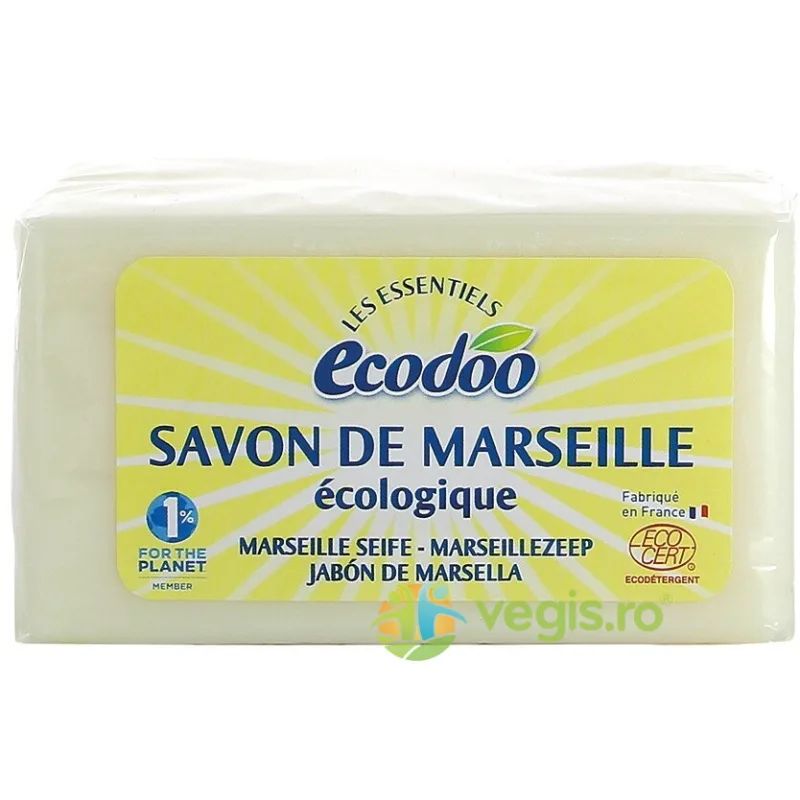 Sapun de Marsilia Impotriva Petelor Ecologic/Bio 400g ECODOO — preț și oferte