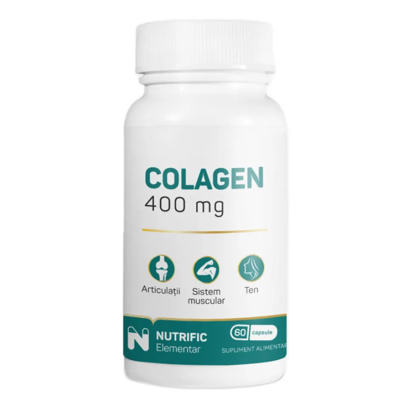 Colagen 400mg, 60 capsule, Nutrific — preț și oferte