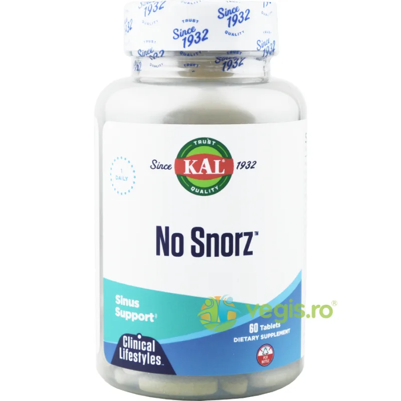 No Snorz (Antisforait) 60cpr Secom, Kal — preț și oferte