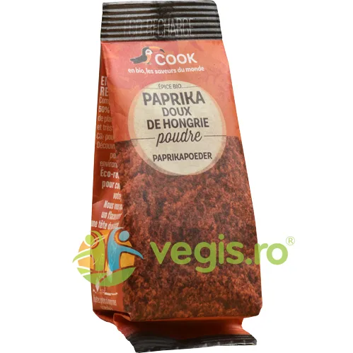 Paprika (Boia Dulce) Ecologica/Bio 40g COOK — preț și oferte