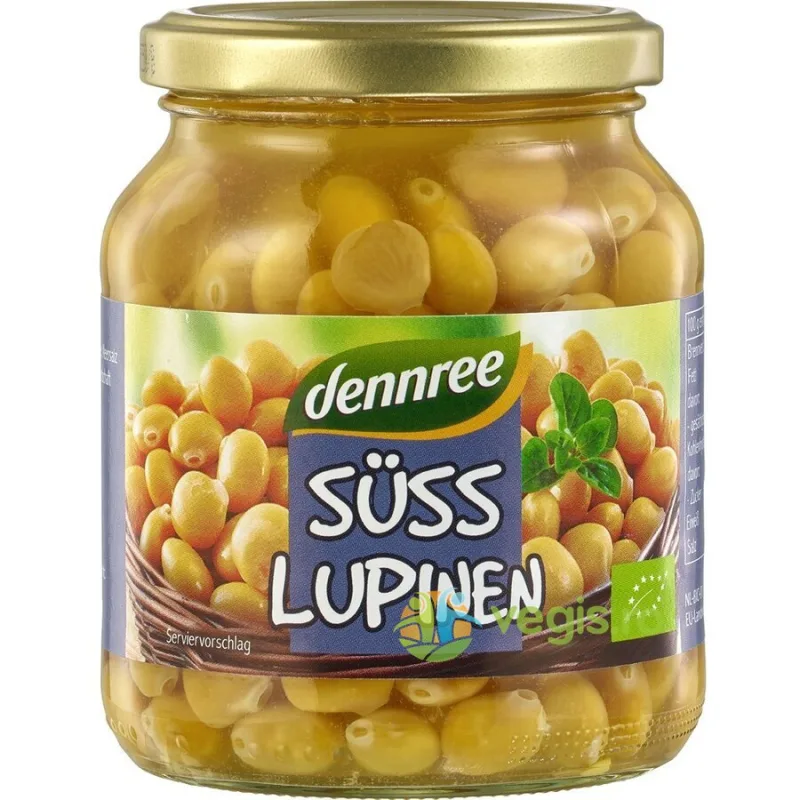 Boabe de Lupin Dulce Ecologice/Bio 340g Dennree — preț și oferte