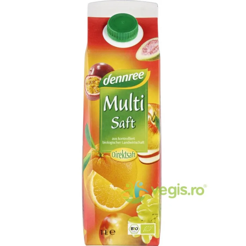 Suc Multifruct Ecologic/Bio 1L Dennree — preț și oferte