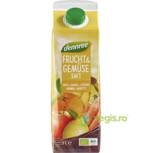 Suc Galben de Fructe si Legume Ecologic/Bio 1L