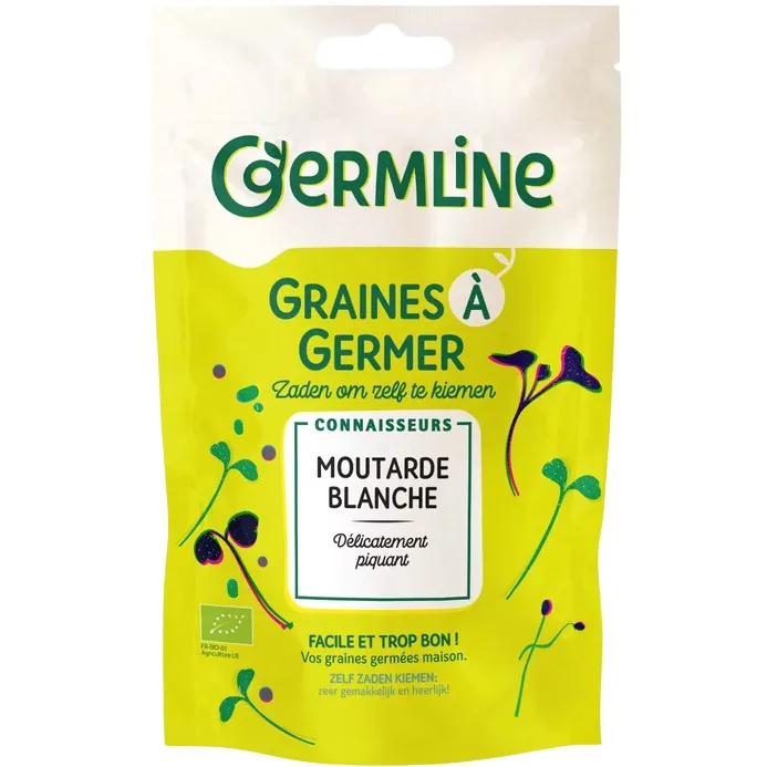 Seminte de Mustar Alb pentru Germinat Ecologice/Bio 100g GERMLINE — preț și oferte