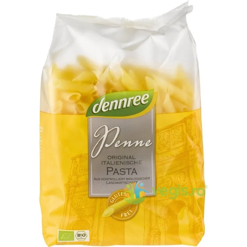 Penne din Porumb si Orez fara Gluten Ecologice/Bio 500g Dennree — preț și oferte