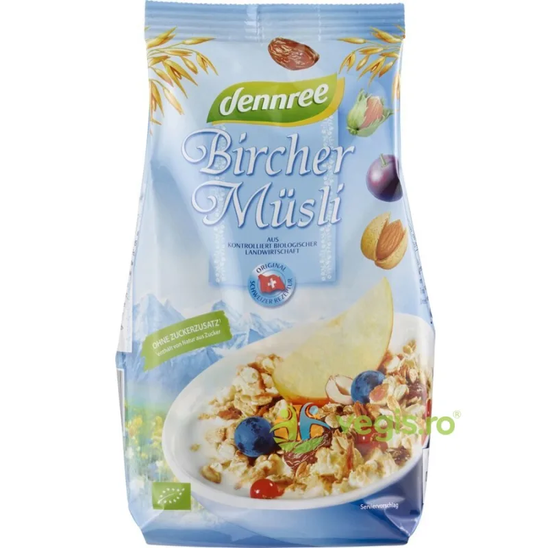 Musli Bircher Ecologic/Bio 500g Dennree — preț și oferte