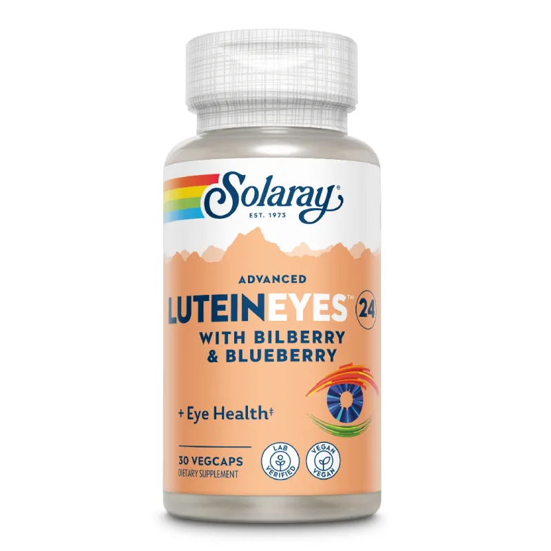 Lutein Eyes Advanced Solaray, 30 capsule, Secom SOLARAY SUA — preț și oferte
