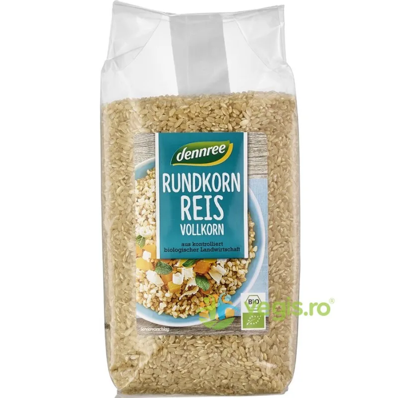 Orez Integral cu Bob Rotund Ecologic/Bio 1kg Dennree — preț și oferte