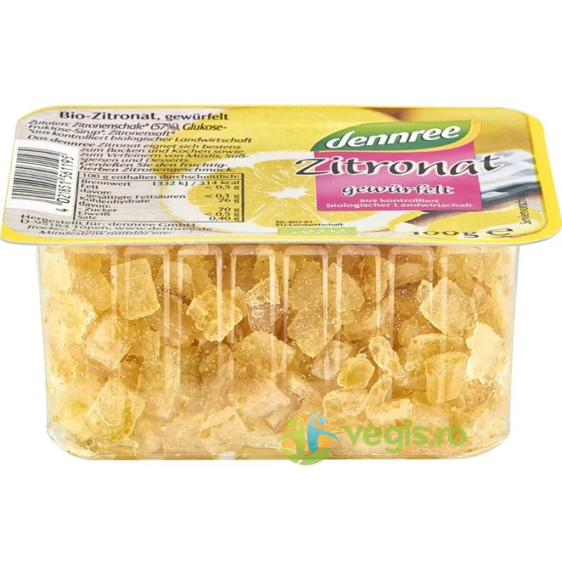 Coaja de Lamaie Confiata Ecologica/Bio 100g Dennree — preț și oferte