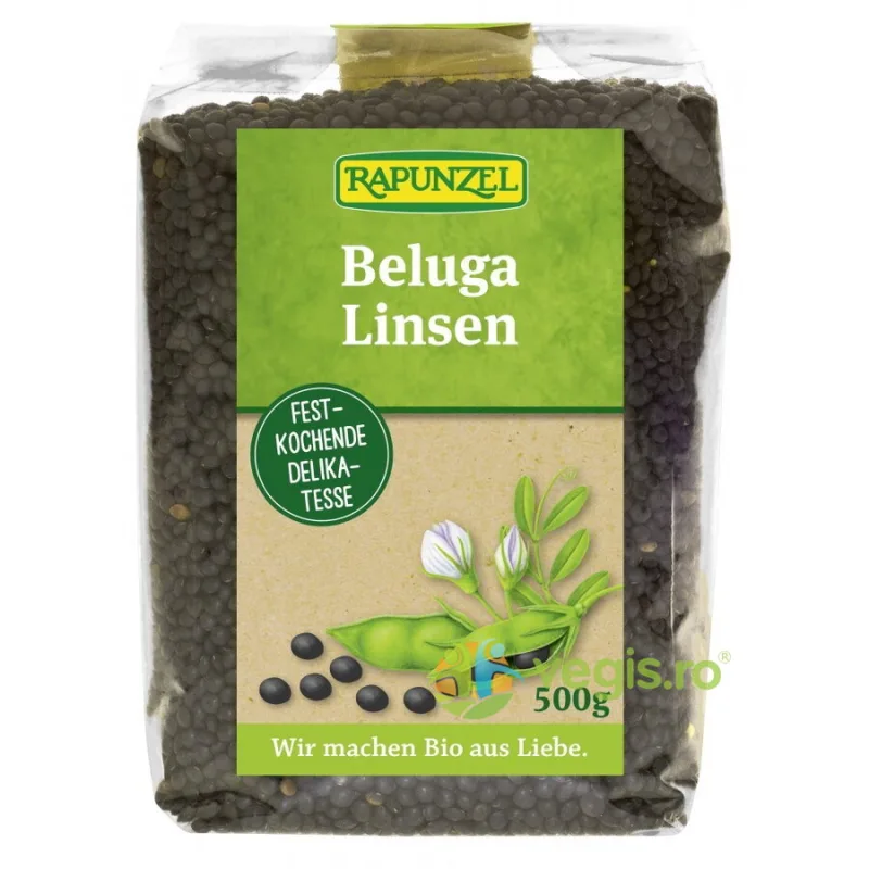 Linte Neagra Beluga Mica Ecologica/Bio 500g Rapunzel — preț și oferte