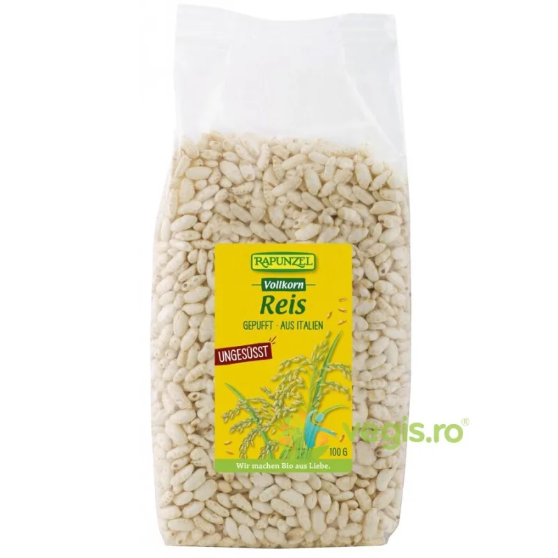 Orez Integral Expandat Ecologic/Bio 100g Rapunzel — preț și oferte
