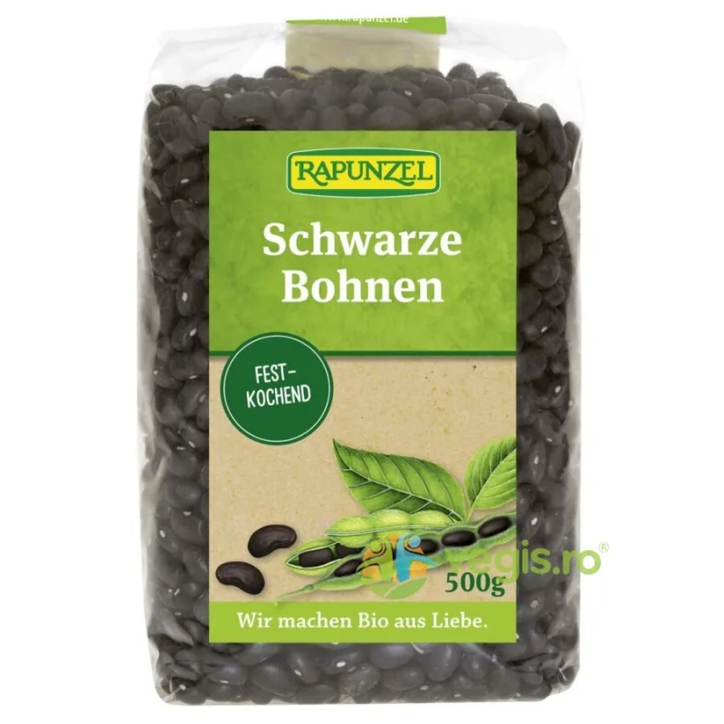 Fasole Neagra Ecologica/Bio 500g Rapunzel — preț și oferte