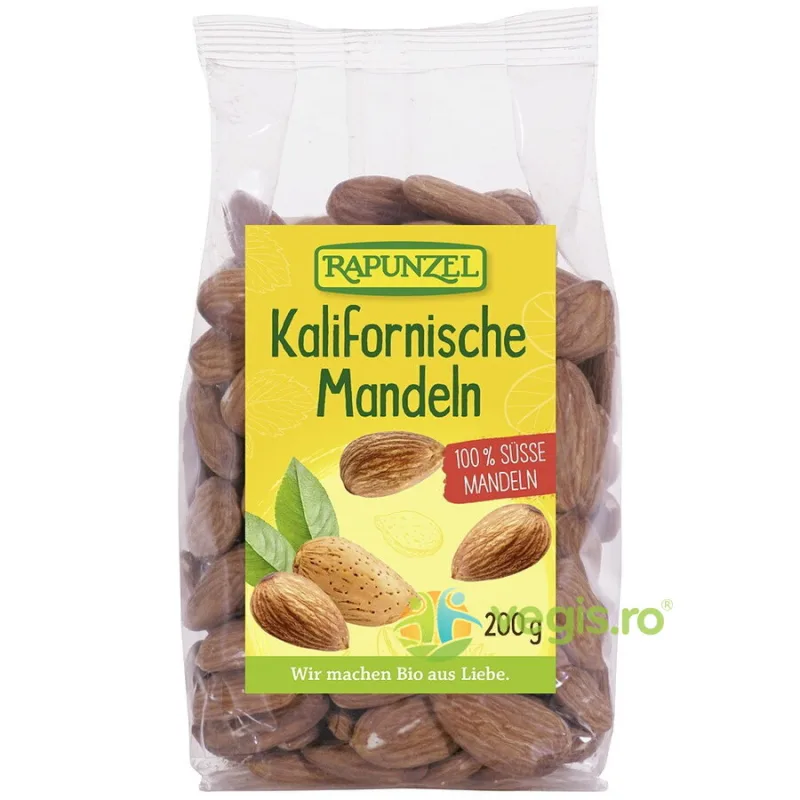 Migdale Californiene Ecologice/Bio 200g Rapunzel — preț și oferte