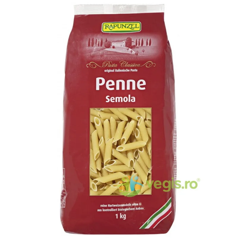 Penne Semola Ecologice/Bio 1kg Rapunzel — preț și oferte