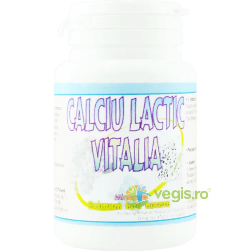 Calciu Lactic 50cpr VIVA PHARMA — preț și oferte