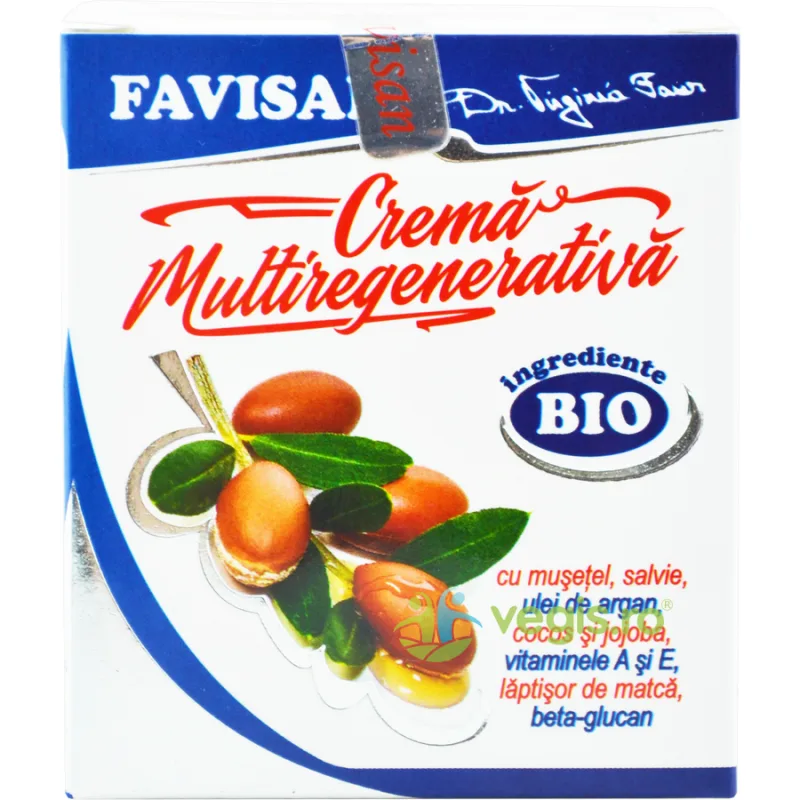 Crema Multiregenerativa cu Ulei de Argan Virginia 50ml — preț și oferte