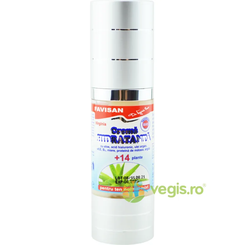 Crema Hidratanta cu Aloe pentru Ten Normal-Mixt Virginia 30ml — preț și oferte