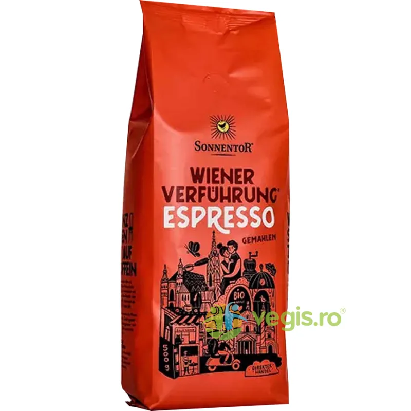Cafea Ispita Vieneza Espresso Macinata Ecologica/Bio 500g SONNENTOR — preț și oferte