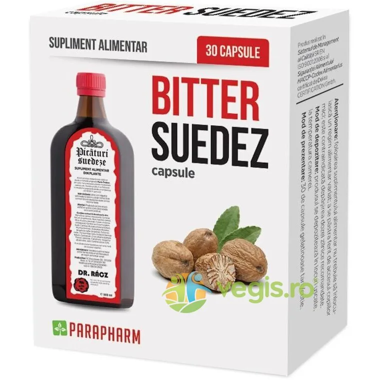 Bitter Suedez 30cps Quantum Parapharm — preț și oferte
