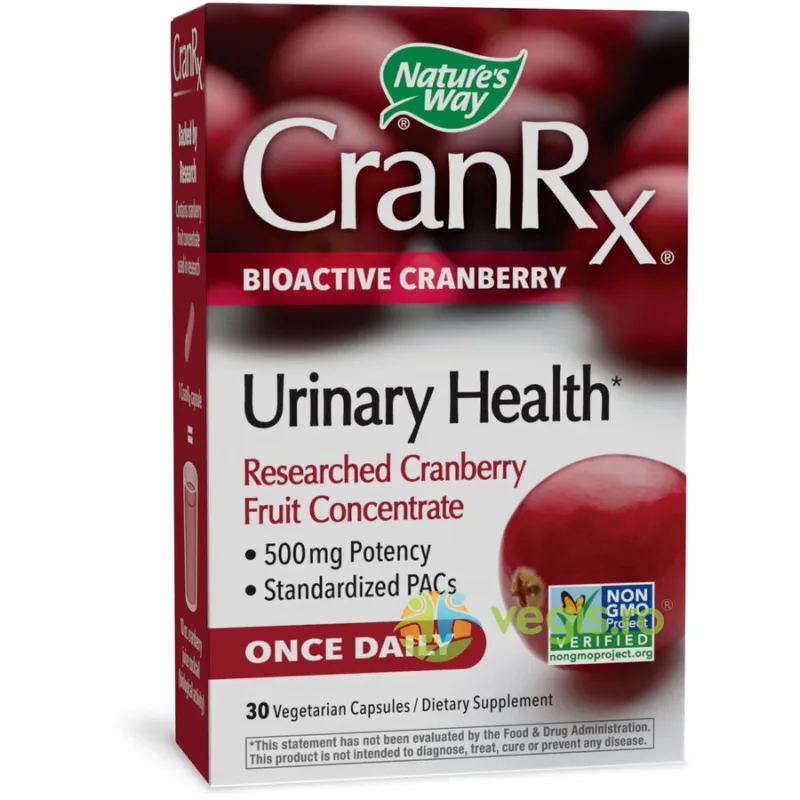CranRx 30cps vegetale Secom, Nature's Way — preț și oferte