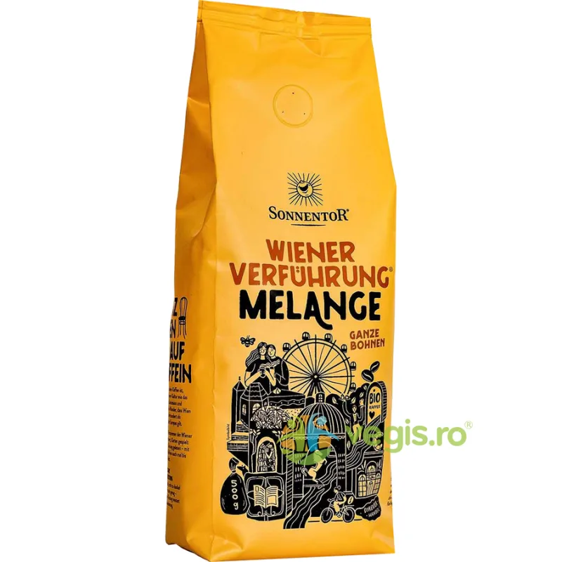 Cafea Ispita Vieneza Melange Boabe Ecologica/Bio 500g SONNENTOR — preț și oferte