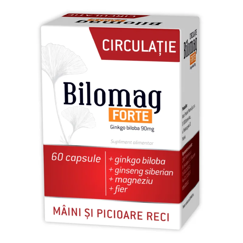 Bilomag forte Circulatie, 60 capsule, Zdrovit — preț și oferte
