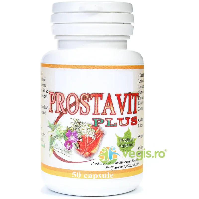Prostavit Plus 50cps VIVA PHARMA — preț și oferte