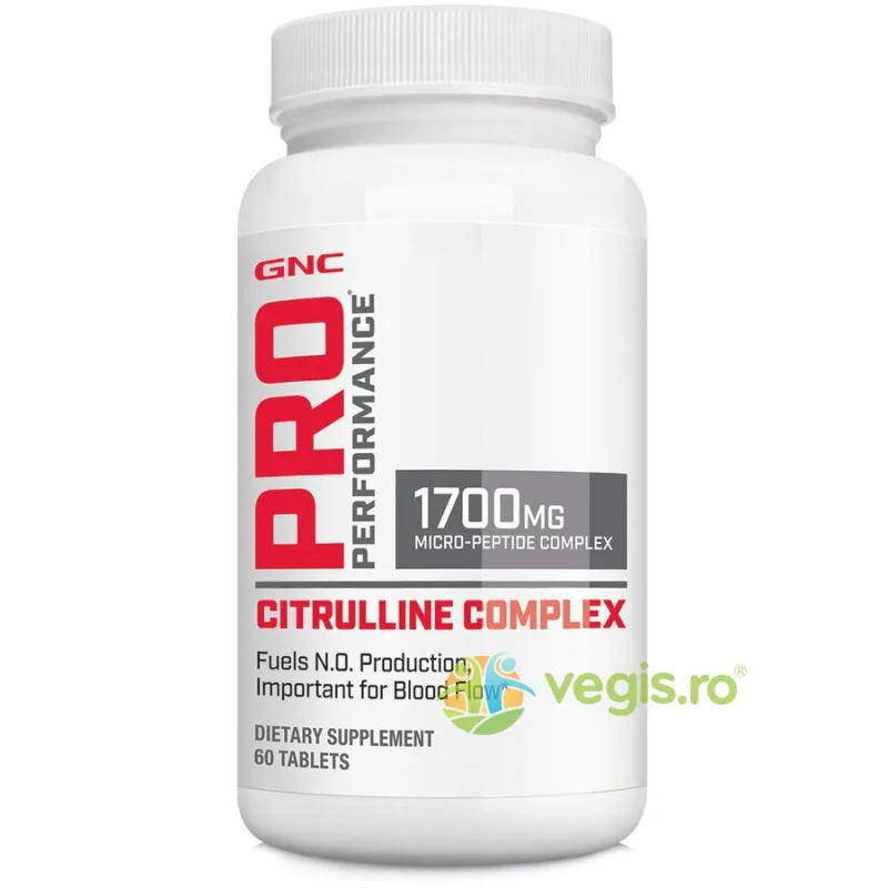 Complex de L-Citrulina Pro Performance 60tb GNC — preț și oferte