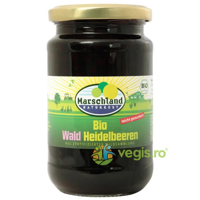 Compot de Afine de Padure Ecologic/Bio 340g MARSCHLAND — preț și oferte