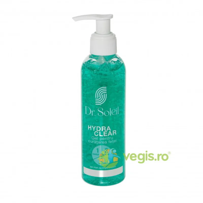 Gel 3 in 1 pentru Curatarea Tenului 200ml Dr. Soleil — preț și oferte