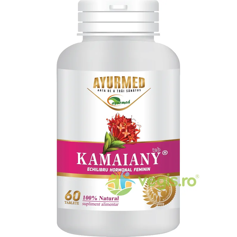 Kamaiany Echilibru Hormonal Feminin 60tb AYURMED — preț și oferte