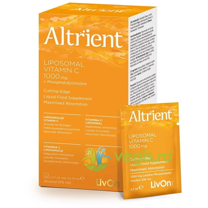 Vitamina C Lipozomala 1000mg 30 pliculete Livon Labs, ALTRIENT — preț și oferte