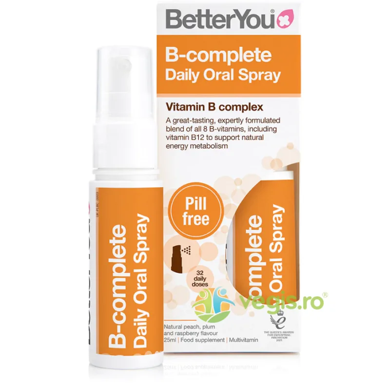 B-Complex Spray Oral 25ml BETTER YOU — preț și oferte